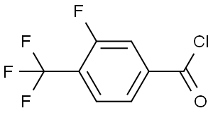 3-Fluoro-4-(trifluoroMe)benzoyl chloride