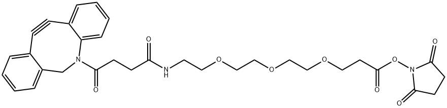 二苯并环辛炔-三聚乙二醇-NHS酯