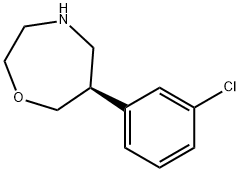 1,4-Oxazepine, 6-(3-chlorophenyl)hexahydro-, (6R)-