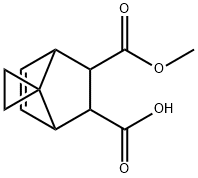 3-methoxycarbonylspiro[bicyclo[2.2.1]hept-5-ene-7,1'-cyclopropane]-2-carboxylic acid