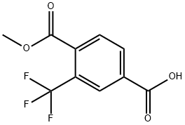 4-(methoxycarbonyl)-3-(trifluoromethyl)benzoic acid