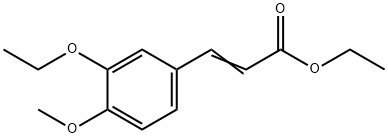 反式-3-(3-乙氧基-4-甲氧基苯基)丙烯酸乙酯