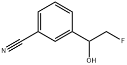 3-(2-fluoro-1-hydroxyethyl)benzonitrile