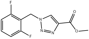 Rufinamide Related Compound B (25 mg) (Methyl 1-(2,6-difluorobenzyl)-1H-1,2,3-triazole-4-carboxylate)