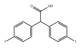 Benzeneacetic acid, 4-iodo-α-(4-iodophenyl)-