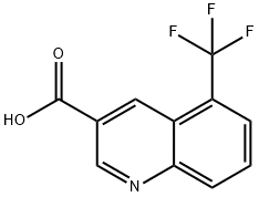 3-Quinolinecarboxylic acid, 5-(trifluoromethyl)-