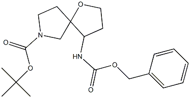 tert-butyl 4-(((benzyloxy)carbonyl)amino)-1-oxa-7-azaspiro[4.4]nonane-7-carboxylate*