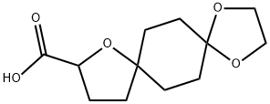 1,4,9-Trioxa-dispiro[4.2.4.2]tetradecane-10-carboxylic acid*