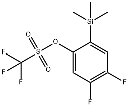 4,5-二氟-2-(三甲基硅基)苯基三氟甲基磺酸盐