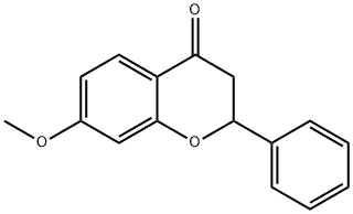 4H-1-Benzopyran-4-one, 2,3-dihydro-7-methoxy-2-phenyl-