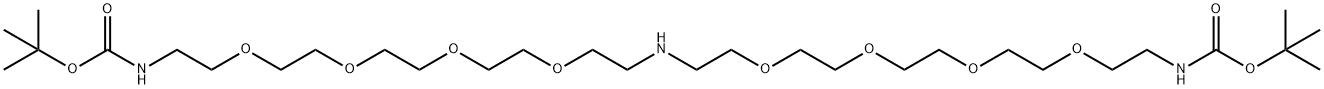 NH-双(四聚乙二醇-叔丁氧羰基)