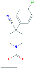 4-(4-氯苯基)-4-氰基哌啶-1-羧酸叔丁酯