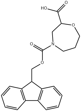 1,4-Oxazepine-2,4(5H)-dicarboxylic acid, tetrahydro-, 4-(9H-fluoren-9-ylmethyl) ester