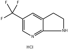 5-(trifluoromethyl)-1H,2H,3H-pyrrolo[2,3-b]pyridine hydrochloride