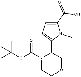 5-{4-[(tert-butoxy)carbonyl]morpholin-3-yl}-1-methyl-1H-pyrrole-2-carboxylic acid