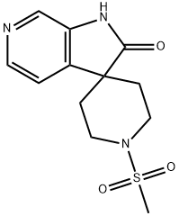 1-(Methylsulfonyl)spiro[piperidine-4,3′-[3H]pyrrolo[2,3-c]pyridin]-2′(1′H)-one