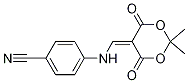 4-(((2,2-二甲基-4,6-二氧杂-1,3-二氧杂-5-亚甲基)甲基)氨基)苄腈