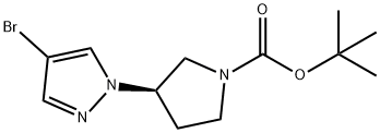 tert-butyl (R)-3-(4-bromo-1H-pyrazol-1-yl)pyrrolidine-1-carboxylate