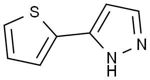 3-(2-thienyl)-2H-pyrazole