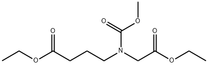 Butanoic acid, 4-[(2-ethoxy-2-oxoethyl)(methoxycarbonyl)amino]-, ethyl ester