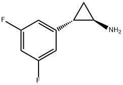 Cyclopropanamine, 2-(3,5-difluorophenyl)-, (1R,2S)-