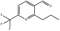 3-Pyridinecarboxaldehyde, 2-propyl-6-(trifluoromethyl)-