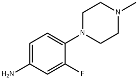 Benzenamine, 3-fluoro-4-(4-methyl-1-piperazinyl)-