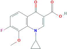 1-Cyclopropyl-7-fluoro-1,4-dihydro-8-methoxy-4-oxo-3-quinolinecarboxylic Acid