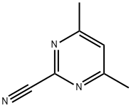 2-Cyano-4,6-dimethylpyrimidine, 2-Cyano-4,6-dimethyl-1,3-diazine