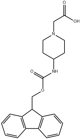 1-Piperidineaceticacid,4-[[(9H-fluoren-9-ylmethoxy)carbonyl]amino]-(9CI)