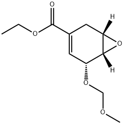 7-Oxabicyclo[4.1.0]hept-3-ene-3-carboxylic acid, 5-(methoxymethoxy)-, ethyl ester, (1S,5R,6S)-