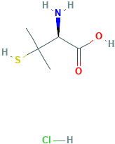 (2S)-2-amino-3-methyl-3-sulfanylbutanoic acid hydrochloride