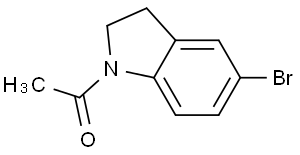 1-acetyl-5-bromoindoline crystalline