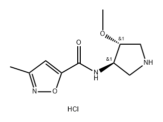rac-n-[(3r,4r)-4-methoxypyrrolidin-3-yl]-3-methyl-1,2-oxazole-5-carboxamide hydrochloride