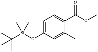 Benzoic acid, 4-[[(1,1-dimethylethyl)dimethylsilyl]oxy]-2-methyl-, methyl ester
