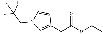 Ethyl 2-[1-(2,2,2-trifluoroethyl)pyrazol-3-yl]acetate