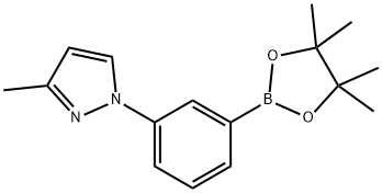 1H-Pyrazole, 3-methyl-1-[3-(4,4,5,5-tetramethyl-1,3,2-dioxaborolan-2-yl)phenyl]-