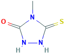 5-巯基-4-甲基-4H-1,2,4-三唑-3-醇