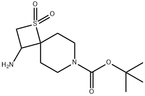 tert-butyl 3-amino-1,1-dioxo-1lambda6-thia-7-azaspiro[3.5]nonane-7-carboxylate
