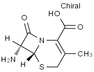 (6R-trans)-7-Amino-3-methyl-8-oxo-5-thia-1-azabicyclo(4.2.0)oct-2-ene-2-carboxylic acid