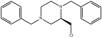 Piperazine, 2-(chloromethyl)-1,4-bis(phenylmethyl)-, (2R)-