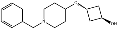 Cyclobutanol, 3-[[1-(phenylmethyl)-4-piperidinyl]oxy]-, trans-