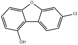1-Dibenzofuranol, 7-chloro-