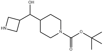 1-Piperidinecarboxylic acid, 4-(3-azetidinylhydroxymethyl)-, 1,1-dimethylethyl ester