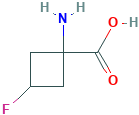 trans-1-Amino-3-fluoro-cyclobutanecarboxylic Acid