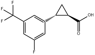 反式-2-(3-氟-5-(三氟甲基)苯基)环丙烷-1-羧酸