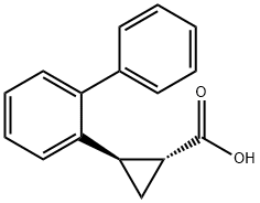 trans-2-([1,1'-biphenyl]-2-yl)cyclopropane-1-carboxylic acid