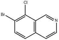 7-bromo-8-chloroisoquinoline