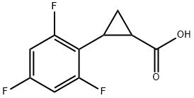 2-(2,4,6-三氟苯基)环丙烷-1-羧酸