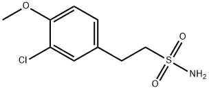 2-(3-chloro-4-methoxyphenyl)ethane-1-sulfonami de